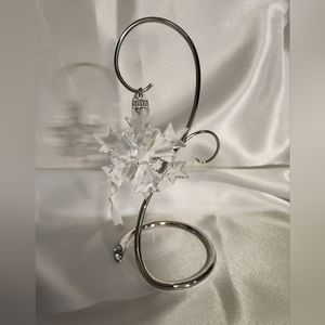 Swarovski retired 7" ornament stand/holder.